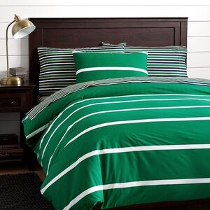 PB Teen Twin Duvets-Boathouse Stripe Green
2 Available- selling separately